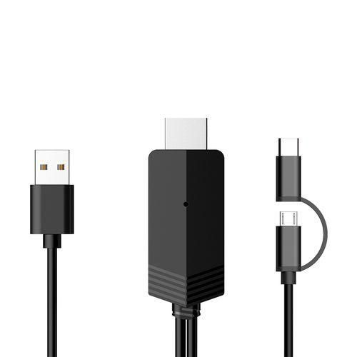 Cable HDMI HDTV - USB - 2metres - Digital Audio and Video