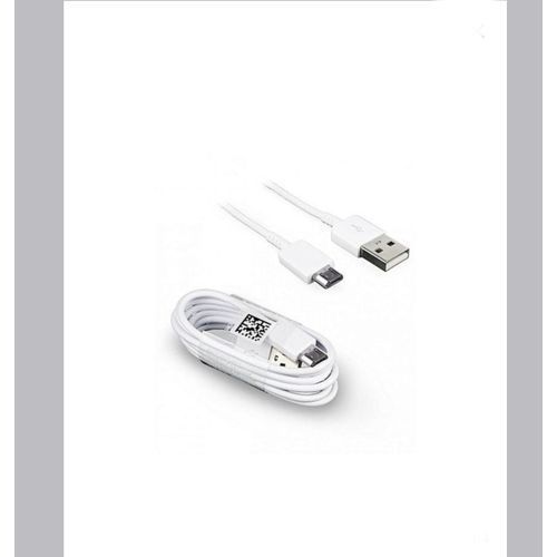 Câble USB Compatible Samsung/ Android/ Chargeur - Blanc