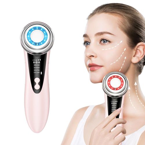 Masseur Facial Portable – Réduit l'Apparence des Cernes, Taches et Cicatrices d'Acné