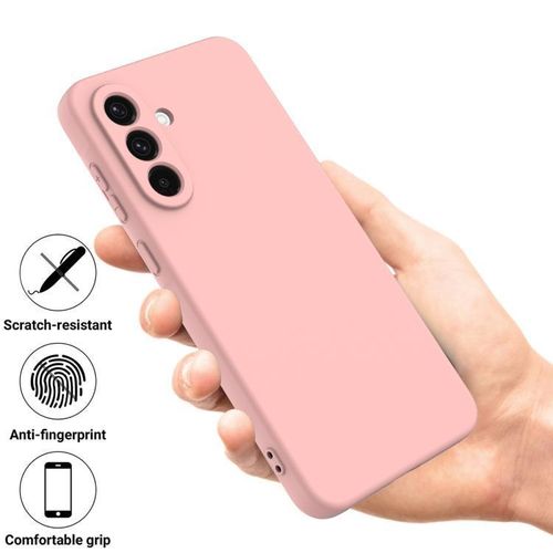 Coque Silicone Compatible Pour Samsung Galaxy A17 - ROSE