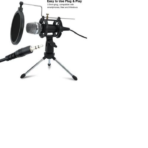 Microphone USB Professionnel à Condensateur Avec Trépied AUDIO