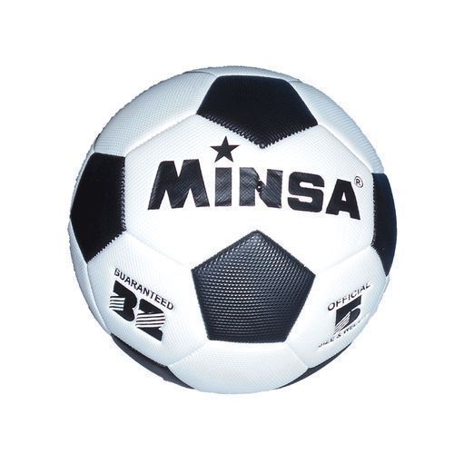 Ballon De Football Résistant ( T5 ) - Blanc