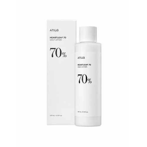 Heartleaf 70% Daily Lotion 200ml – Lotion Hydratante Apaisante – Houttuynia Cordata, Acide Hyaluronique & Céramides – Peaux Sensibles