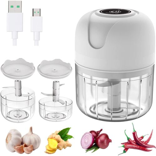 Hachoir Alimentaire Électrique Mini USB - Pratique et Portable