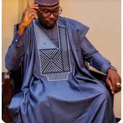 Ensemble Tunique Homme Tissu Avec Boubou