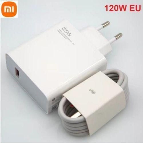 Xiaomi 120W Chargeur Turbo Charge rapide adaptateur / Câble Usb Type-C pour Xiaomi-Redmi, Poco.