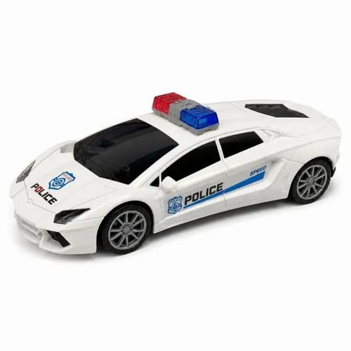 Voiture de police miniature avec effets lumineux et sonores