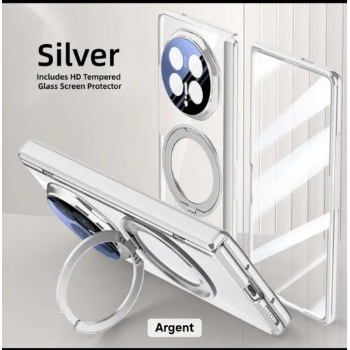 Coque honor Magic V6 Trans gris bague