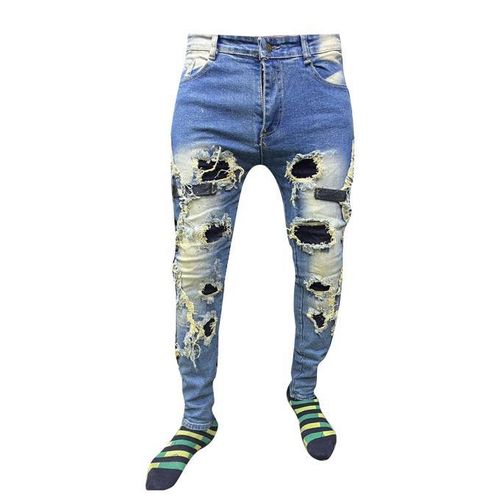 Pantalon Jeans Homme - Bleu