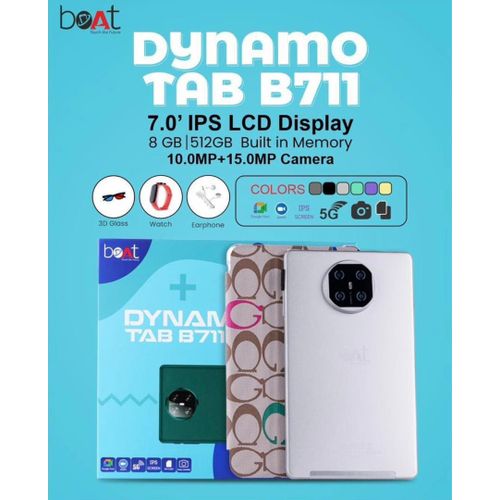 Tablette Professionnelle 7 Pouces, 8Go de RAM et 512Go de ROM Android 13.0 avec SIM