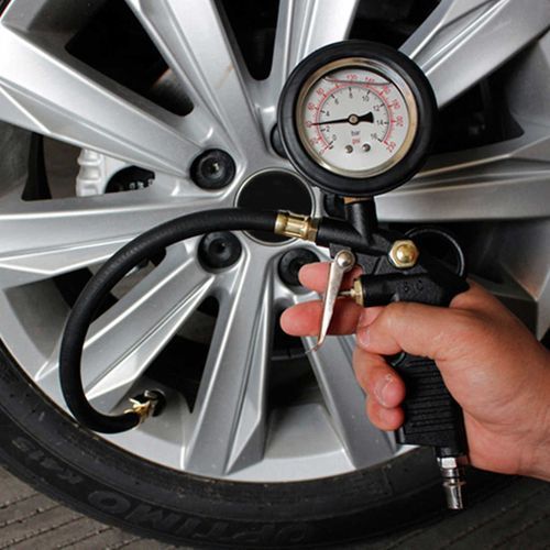 Test De Pression Des Pneus Numrique 220PSI Jauge De Pression Dair Cadran Compteur Gonflage