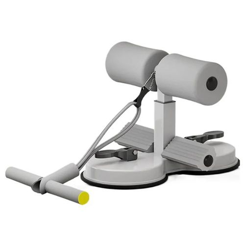 APPAREIL D'ENTRAÎNEMENT ABDOMINAL PORTABLE AVEC DOUBLE VENTOUSE ET CORDES ÉLASTIQUES