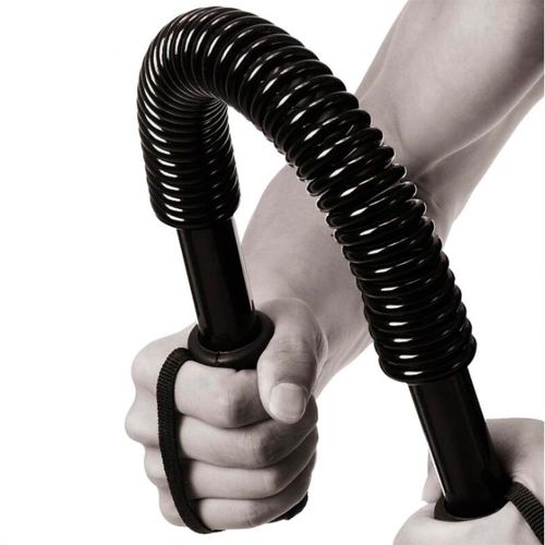 Barre de Torsion Pectoraux - Power Twister Musculation Bras Poitrine Dos Épaules - Barre à Ressort Réglable