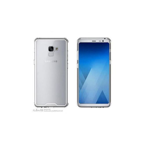 antichoc compatible à Galaxy A7 2018 - blanc