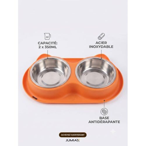 Double Gamelle pour Chat/Chien