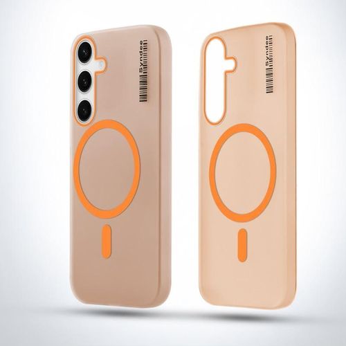 Coque Arrière Magsafe Compatible Pour Samsung Galaxy A15 Avec Antichoc - ORANGE