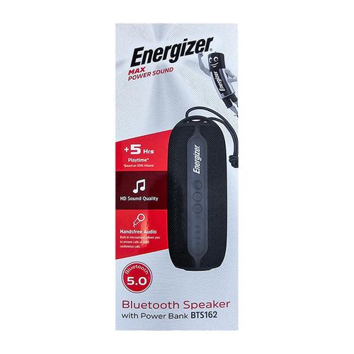 BTS-162 BTS Haut-parleur Bluetooth portable, IPX6 étanche, 16W RMS 8Wx2 - Haut-parleurs double cœur, FM, MicroSD, USB et AUX Slots Noir