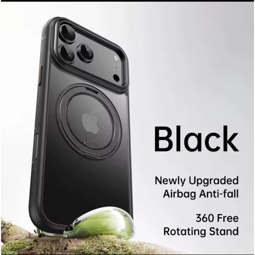 Coque iphone 17 pro Max noir bag