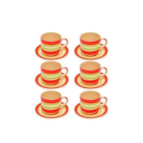 Set De 6 Tasses à Café - MULTICOLORE HG