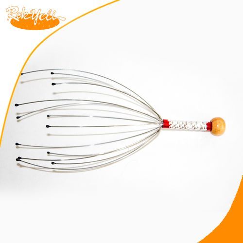 Masseur Du Cuir Chevelu- Rouge