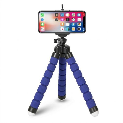 Mini Trépied Flexible pour Smartphone avec Télécommande Bluetooth – Support Selfie et Vidéo