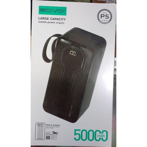 Powerbank 50000mAh ultra rapide d'origine très bonne qualité GH