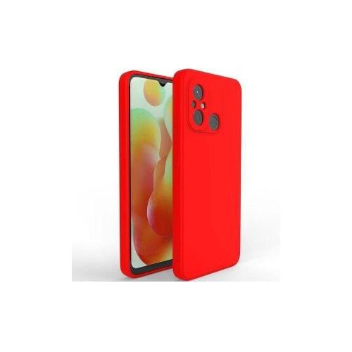 Coque En Silicone Compatible Pour Redmi 12 C - ROUGE