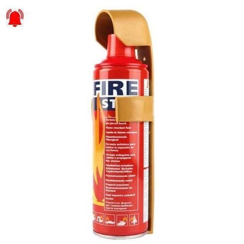 Extincteur 500 Ml Fire Stop Feux Portable Pour Voiture -Magasin - Maison - Cuisine - Restaurant - Laboratoire - Hotel BV