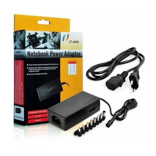 Adaptateurs secteur universels pour ordinateurs portables, appelés chargeurs de PC portables.