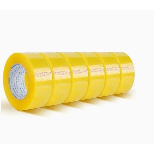 Lot De 6 Grands Rouleaux De Scotch Adhésif PVC-Transparent