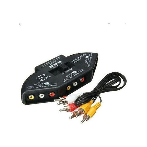 Convertisseur Av Sélector Noir YH