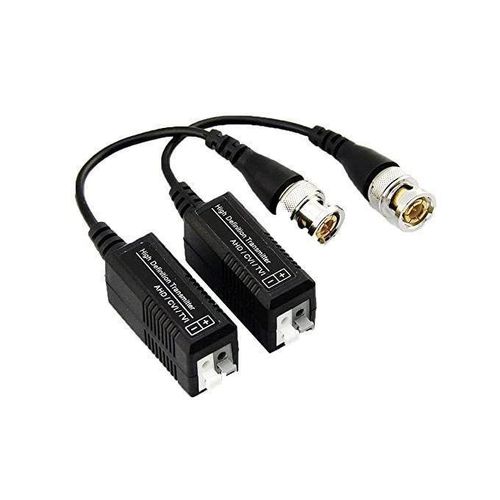 720P/1080P AHD HDCVI HDTVI BNC To UTP Cat5/5e/6 Video Balun Passive Transmitter