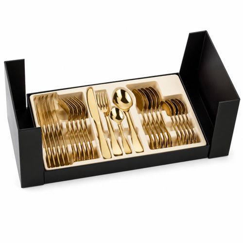 Coffret de Couverts Dorés de Luxe – Ensemble Élégant pour Table Raffinée