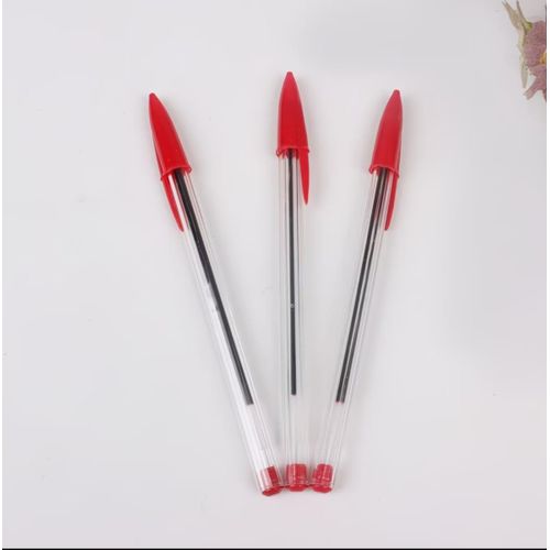 Stylo Bille Encre Huileuse Lot 6 Pièces Bleu Rouge Noir