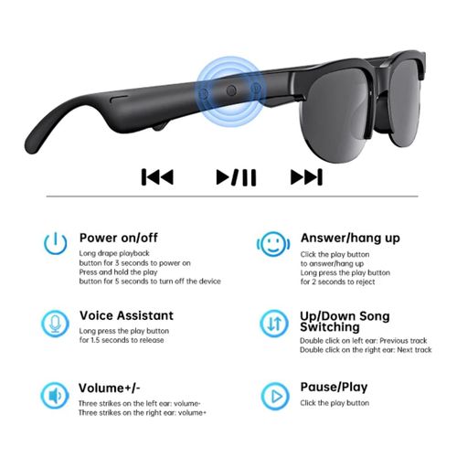 lunettes intelligentes Bluetooth XG88 Pro
