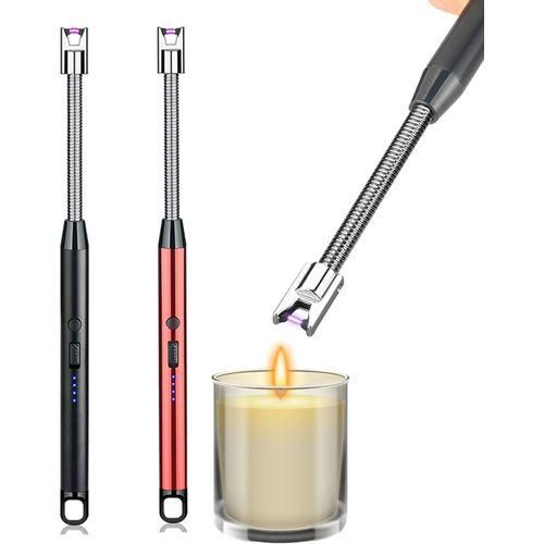 Lots de 2 Allume-feu Electrique à Impulsion Rechargeable