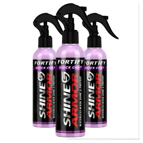 Spray Protecteur Brillance Auto Céramique 236 ml – Nettoyage Sans Eau & Protection