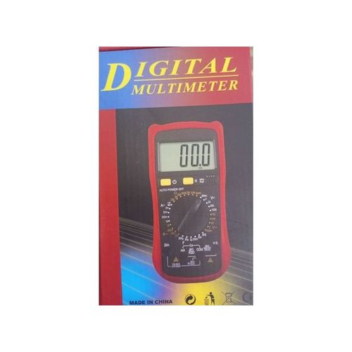 Digital Multimètre Numérique -Noir/Rouge