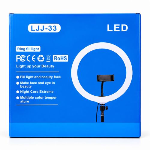 Anneau Lumineux LED Ring Light avec Support Smartphone