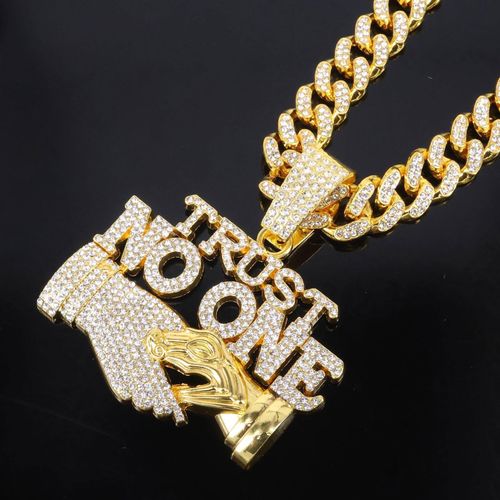 CHAINE DE LUX BLING BLING-OR