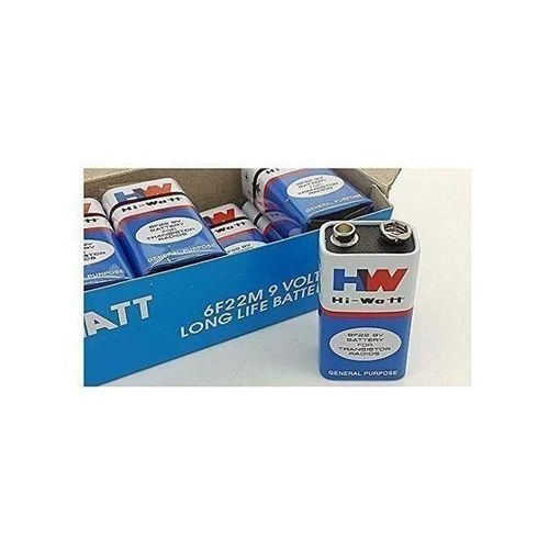 20 batteries Hi Watt 9V Microphone Balladeur VFG