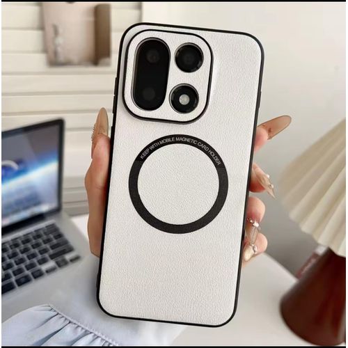 Coque one plus 15 blanc magntik