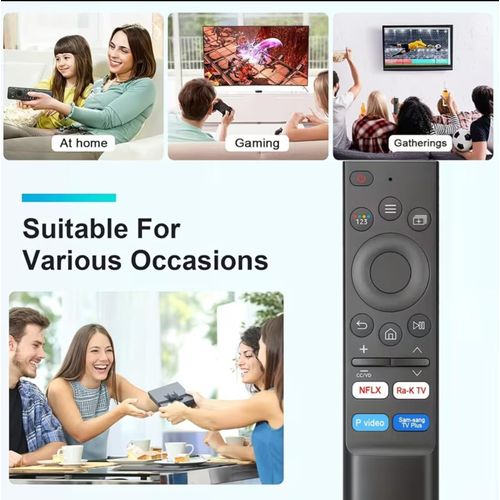 Tlcommande De Remplacement Noire Pour Smart TV Samsung - Infrarouge