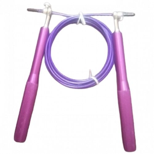 Corde A Sauter Fil D'Acier - Violet