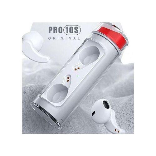 Ecouteurs Bluetooth San Fil Pro 10S Blanc NKI