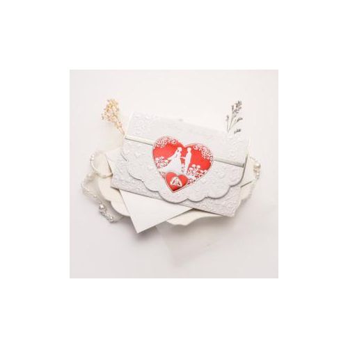 01 LOT DE 10 CARTES D'INVITATION POUR MARIAGE OU FIANÇAILLES