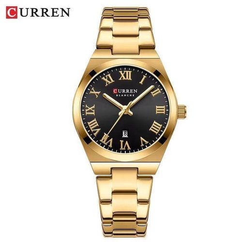 Montre De Luxe En AcierInoxydable - Or plaqué pour femmes