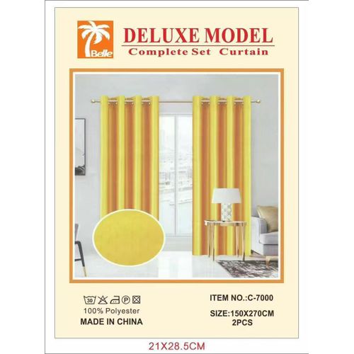 Rideaux deluxe model-ensemble de rideaux élégants 2pièces pour salon et chambre