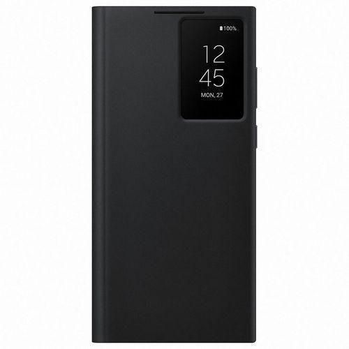 Etui A Rabat Intelligent Compatible Pour Samsung Galaxy S22 Ultra - Noir