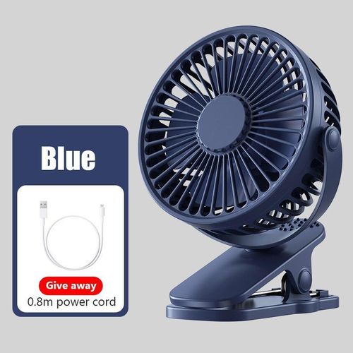 Ventilateur au cou bleu marine